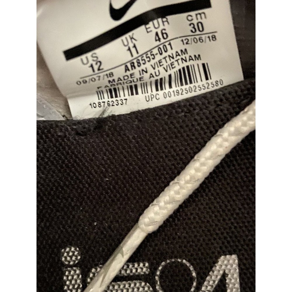 Nike Ispa React Low Running Off White Black Gunsm… - image 8